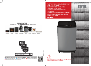 Handleiding IFB TL-SBRS 8 kg Aqua Wasmachine
