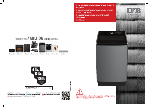 Handleiding IFB TL-SIBS Aqua Wasmachine