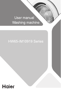 Handleiding Haier HW65-IM10919 Wasmachine