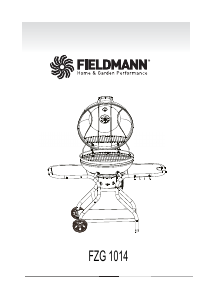 Manuale Fieldmann FZG 1014 Barbecue