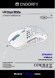 Manual Endorfy EY6A004 LIX Onyx Mouse