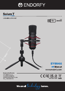Priročnik Endorfy EY1B002 Solum T Mikrofon