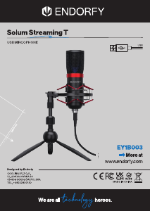 Manual Endorfy EY1B003 Solum Streaming T Microfoon