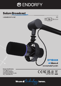 说明书 Endorfy EY1B008 Solum Broadcast 麦克风