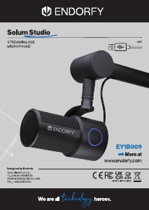كتيب Endorfy EY1B009 Solum Studio ميكروفون