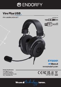 Bruksanvisning Endorfy EY1A001 Viro Plus USB Headsett