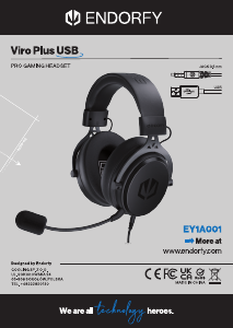 Kasutusjuhend Endorfy EY1A001 Viro Plus USB Peakomplekt