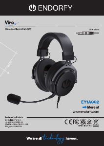 Brugsanvisning Endorfy EY1A002 Viro Headset