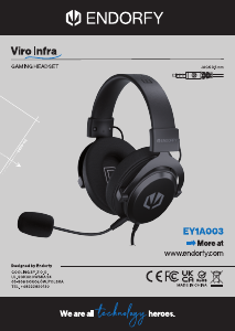 Brugsanvisning Endorfy EY1A003 Viro Infra Headset