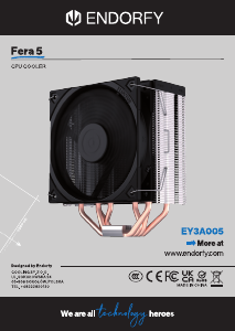 Bedienungsanleitung Endorfy EY3A005 Fera 5 CPU Kühler