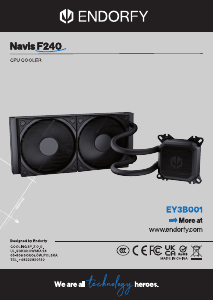 Manuale Endorfy EY3B001 Navis F240 Dissipatore CPU