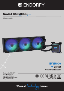 Bruksanvisning Endorfy EY3B006 Navis F360 ARGB CPU kjøler