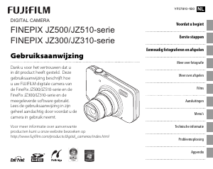Handleiding Fujifilm FinePix JZ300 Digitale camera