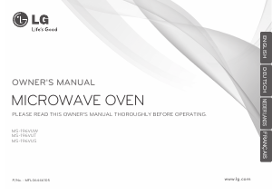 Handleiding LG MS-196VUW Magnetron