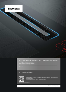 Manual de uso Siemens EX877NX68EB Placa