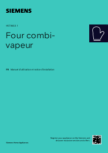 Mode d’emploi Siemens HS736G3B1 Four
