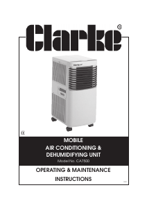 Handleiding Clarke CA 7500 Airconditioner