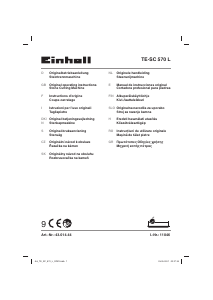 Manual Einhell TE-SC 570 L Mașină de taiat gresie