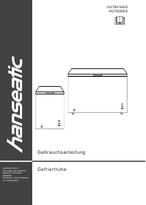 Handleiding Hanseatic HGT8550EE Vriezer