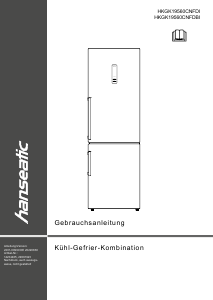 Bedienungsanleitung Hanseatic HKGK19560CNFDI Kühl-gefrierkombination