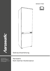 Manual Hanseatic HEKGK17754D Fridge-Freezer