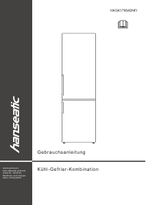 Manual Hanseatic HKGK17954DNFI Fridge-Freezer
