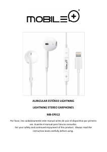 Manual Mobile+ MB-EP012 Headphone