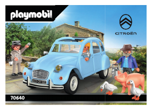 Handleiding Playmobil set 70640 Promotional Citroën 2CV