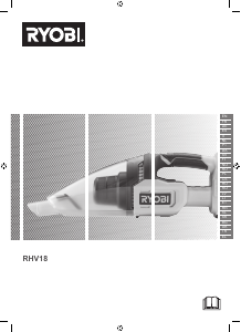 Brugsanvisning Ryobi RHV18F-0 Håndstøvsuger