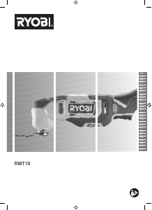 Bruksanvisning Ryobi RMT18-0 Multiverktyg