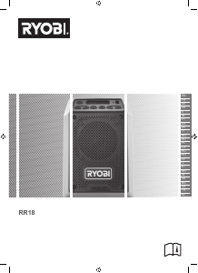 Bruksanvisning Ryobi RR18-0 Radio