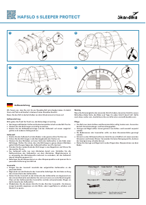 Manual Skandika Hafslo 5 Sleeper Protect Tent