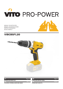 Manual Vito VIBCBSFL20 Drill-Driver