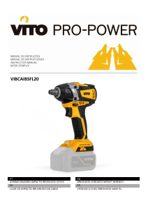 Manual Vito VIBCAIBSFL20 Impact Wrench