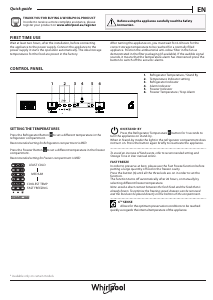 Handleiding Whirlpool WH SP70 T122 Koel-vries combinatie