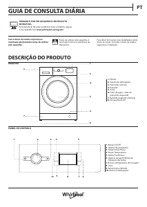 Manual Whirlpool FFWDB 964369 SBV SPT Máquina de lavar e secar roupa