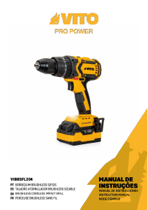 Manual Vito VIBBSFL204 Drill-Driver