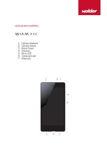 Manual de uso Wolder WIAM 46 Teléfono móvil