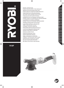 Manual Ryobi R18P-0 Polidora