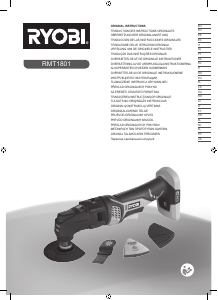 Instrukcja Ryobi RMT1801M Narzędzia wielofunkcyjne