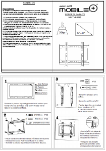 Manual Mobile+ MB-TVB4235 Wall Mount