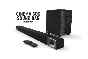 Handleiding Klipsch Cinema 600 Home cinema set