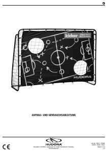 Bedienungsanleitung Hudora 76928 Fussballtor