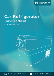 Manual Euhomy CF-45 Cool Box