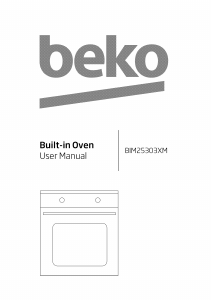 Handleiding BEKO BIM25303XM Oven