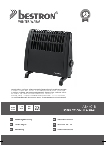 Manual Bestron ABH401B Heater