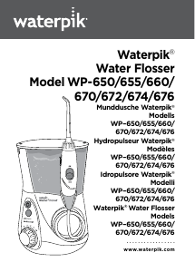 Bruksanvisning Waterpik WP-655 Flosser