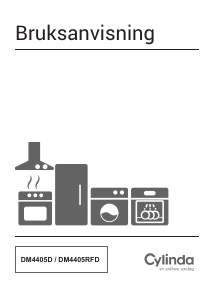 Bruksanvisning Cylinda DM 4405RFD Diskmaskin