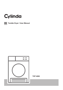 Handleiding Cylinda TVP 4383 Wasdroger