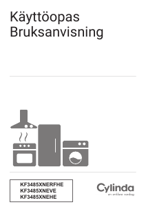 Bruksanvisning Cylinda KF 3485XNEHE Kjøle-fryseskap